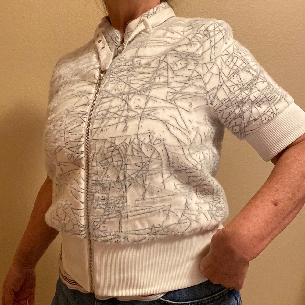 Cute short sleeve jacket